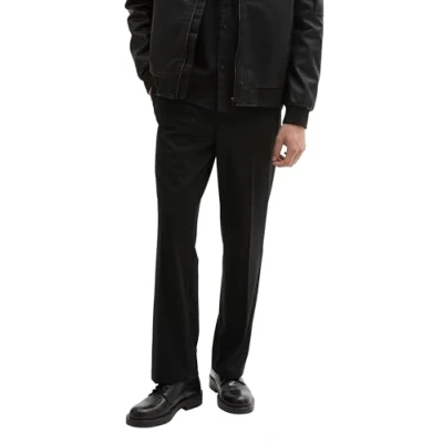 Afbeelding van TOM Tailor Denim Chino, Heren, Maat: Mx34, Black