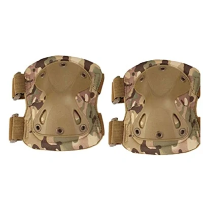 Afbeelding van Knie beschermers Militaire Tactische Kniebeschermers Leger Airsoft Paintball Hunting Protection Elbow Pads War Game Protector Gear elleboogbeschermers (Size : pads)