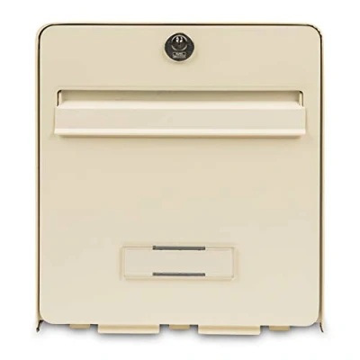 Afbeelding van BURG WACHTER Bedankdoos in gegalvaniseerd staal 2 deuren Lichtbeige