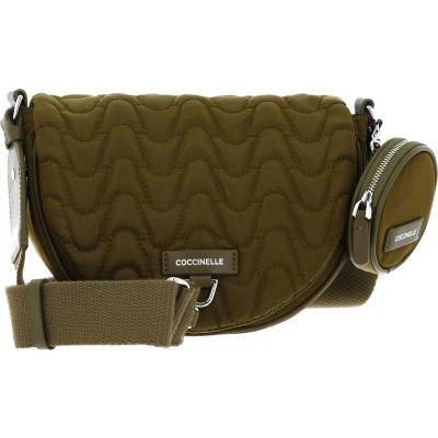 Afbeelding van COCCINELLE Schoudertas Blaire Nyl. Mate Crossbody Bag Loden / Olijfgroen
