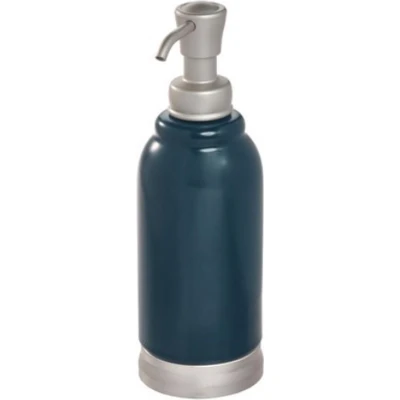 Afbeelding van Zeepdispenser iDesign Bexley Blauw (7 x 7 cm)