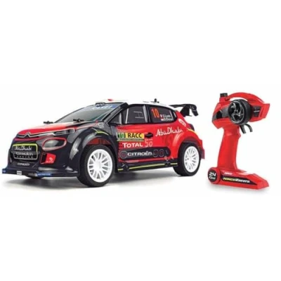 Afbeelding van Politiewagen op Afstandsbediening Citroën C3 WRC Ninco USB Oplader Batterij 2,4 GHz 1:10