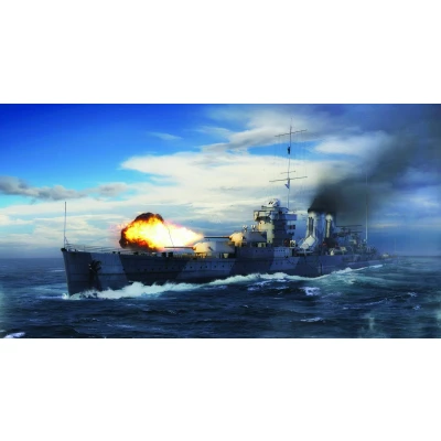 Afbeelding van 1:700 Trumpeter 06745 Battleship HMS York Plastic Modelbouwpakket