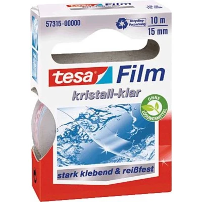 Afbeelding van tesa 57315 00000 02 tesafilm kristall klar Transparant (l x b) 10 m 15 mm 1 stuk(s)