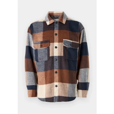 Afbeelding van Jack &amp; Jones JJEBRADLEY Ollie Overshirt LS NOOS, Navy Blazer/Checks: checks, XS
