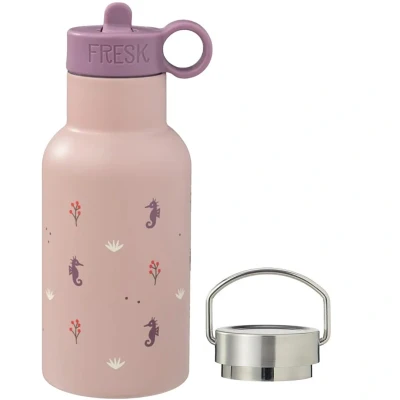 Afbeelding van Fresk rvs thermosfles met extra dop zeepaardjes 350 ml
