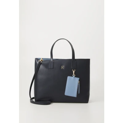 Afbeelding van Tommy Hilfiger ICON Satchel Shopper, Dames, Maat: One Size, Space blue