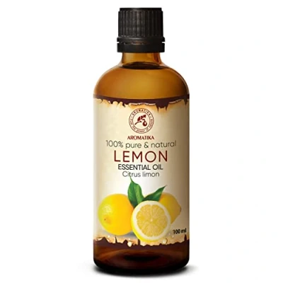 Afbeelding van Citroen Olie Essentiële 100ml 100% Puur &amp; Natuurlijk Aromatherapie Geurolie Geurverspreider Ontspanning Toevoegen aan Bad Cosmetica Massage Wellness Aroma Lamp Of Elektrische Diffuser