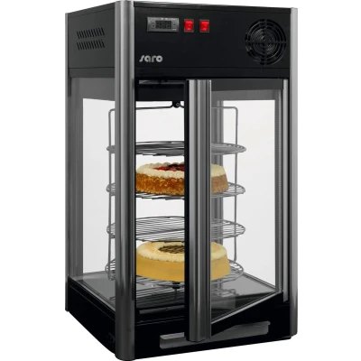Afbeelding van Gebaksvitrine Isabell 4 kanten glas 108L (H)87x(B)47x(D)47
