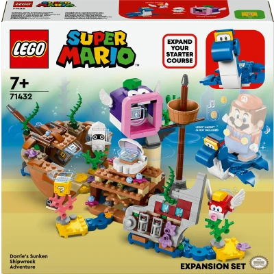 Afbeelding van LEGO Super Mario Uitbreidingsset: Dorries gezonken scheepswrak 71432