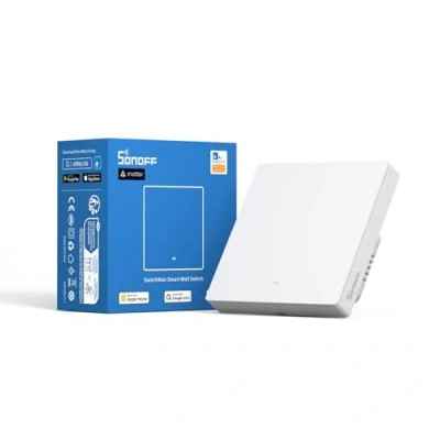 Afbeelding van SONOFF WiFi Smart Lichtschakelaar,Intelligente Wandschakelaar op afstand, M5 1C 86W 1 Weg