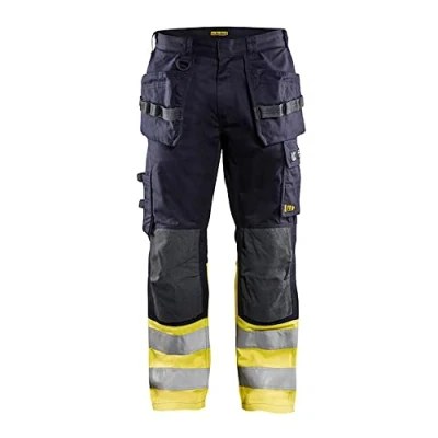 Afbeelding van Blaklader Multinorm winterwerkbroek 1869 1513 Marineblauw/Oranje C46