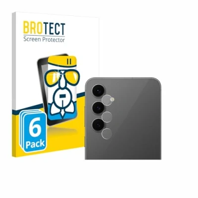 Afbeelding van BROTECT Screenprotector voor Samsung Galaxy S24 FE (ALLEEN Camera Lens) Folie Beschermfolie Beschermglas transparant (6 Stuks)