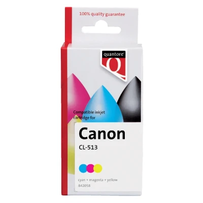 Afbeelding van Inktcartridge Quantore alternatief tbv Canon CL 513 kleur