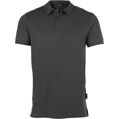 Afbeelding van Men&#039;s &#039;Luxury Stretch&#039; Polo met korte mouwen Dark Grey 4XL