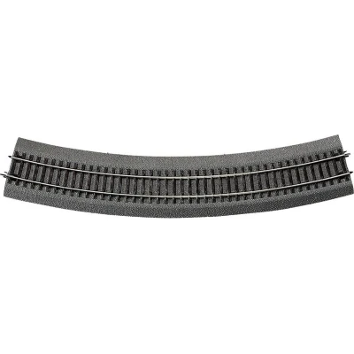 Afbeelding van H0 RocoLine (met ballastbed) 42526 Gebogen rails 6 stuk(s)