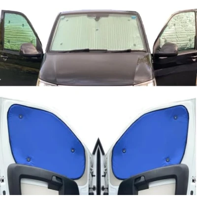Afbeelding van Raamblindenset voor Citroen Berlingo (1996 2008) volledige set + uitsparing. omkeerbaar, thermisch