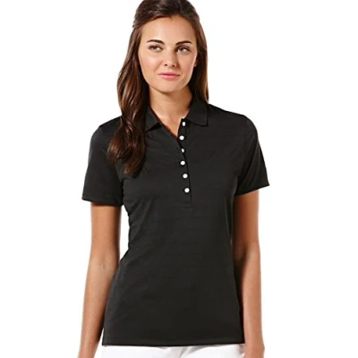 Afbeelding van Callaway Dames poloshirt met korte mouwen en open mesh