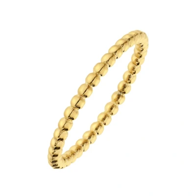 Afbeelding van Lucardi Twinkling Ring goldcoloured, Dames, Maat: 63, Gold/coloured