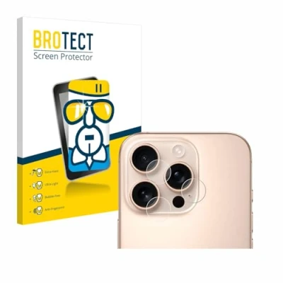 Afbeelding van BROTECT Glas Screen Protector voor Apple iPhone 16 Pro (ALLEEN Camera Lens) Schermbeschermer [9H Hardheid, Beschermglas Folie niet Gehard Glas]