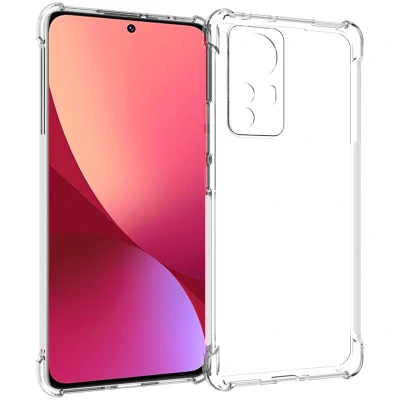 Afbeelding van Xiaomi 12 Pro Hoesje Siliconen en TPU (zacht) iMoshion Softcase/Backcover Transparant Telefoonhoesje