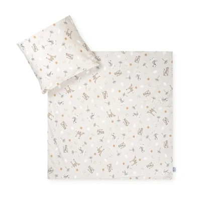 Afbeelding van JULIUS ZÖLLNER Jersey bedlinnen savannah beige 80 x cm