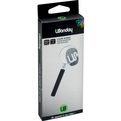 Afbeelding van Wonday Leesloep Diameter: 60 Mm, Vergroot 3 Keer, In Ophangdoosje Loep