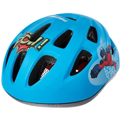 Afbeelding van Fischer Fahrrad Kinder Comic S/M Kinderhelm Blauw Confectiemaat: M