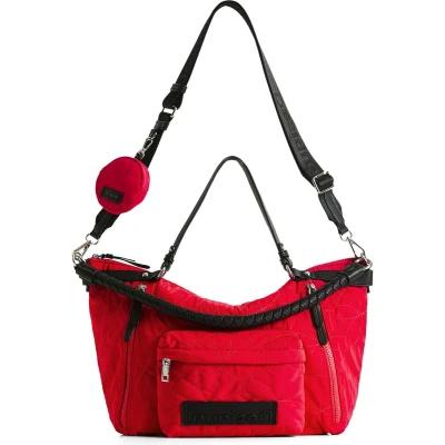 Afbeelding van Desigual BOLS Prisma Libia Handtas, Dames, Maat: One Size, Rot
