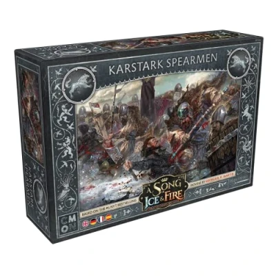 Afbeelding van CMON A Song of Ice &amp; Fire speerdrager van Haus Karstark uitbreiding tabletop 2 spelers vanaf 14+ jaar 45+ minuten Duits meertalig