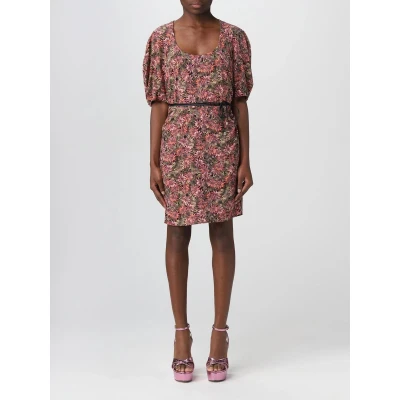 Afbeelding van Floral Print Mini Dress Wo Multicolor Dresses
