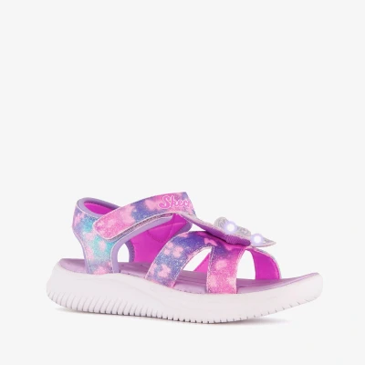 Afbeelding van Skechers Jumpsters Sandalen voor kinderen, Maat: 34, Lavender sparkle/multi Schoenen