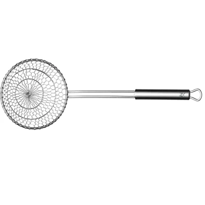 Afbeelding van WMF Profi Plus Wokafseilepel 36 cm, Cromargan roestvrij staal, deels gematteerd, schuimlepel, pollepel, frituurlepel, schuimspaan, vaatwasmachinebestendig