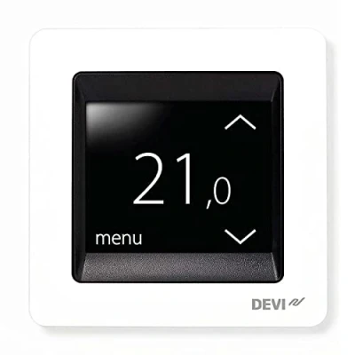 Afbeelding van Danfoss 140F1064 devireg Touch m.Rahm Kamerthermostaat 1 stuk(s)