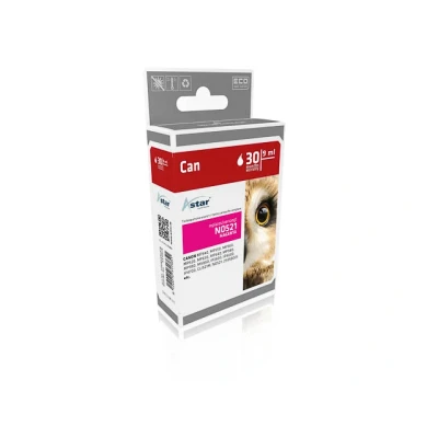 Afbeelding van AS15935 ASTAR CANON CLI521M MP Inkt magenta rebuilt 470pag Chip 9ml