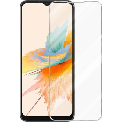 Afbeelding van Cadorabo Screenprotector geschikt voor Blackview A85 Pantser film Beschermende in KRISTALHELDER Geharde (Tempered) display beschermglas 9H hardheid met 3D Touch