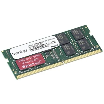 Afbeelding van Synology D4ECSO 2666 16G geheugenmodule 16 GB 1 x DDR4 MHz ECC
