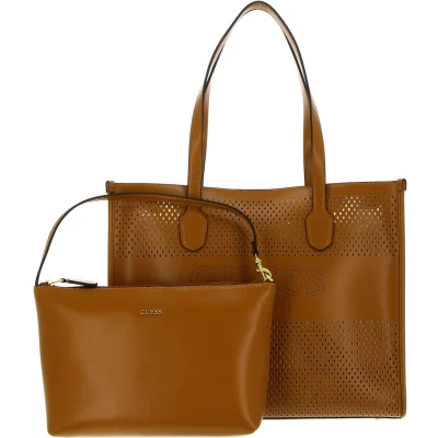 Afbeelding van Guess Jeans Brown Polyethylene Handbag