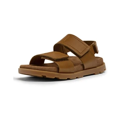 Afbeelding van CAMPER Brutus K800490 Sandalen met 2 riempjes, uniseks, Bruin 003, 30 EU