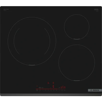 Afbeelding van BOSCH inductiekookplaat 3 branders L59 x D52 cm PIJ631HB1E