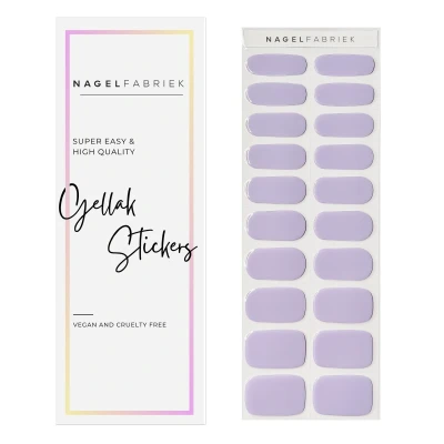 Afbeelding van Nagelfabriek Gellak Stickers Stunning Lilac