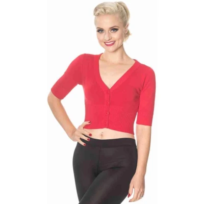 Afbeelding van Dancing Days OVERLOAD Cardigan S Rood