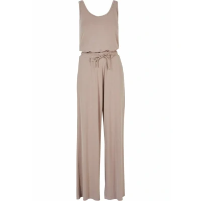Afbeelding van Urban Classics Sleevless Jumpsuit, Dames, Maat: 4XL, Duskrose