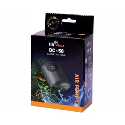 Afbeelding van HS Aqua luchtpomp op accu DC 50