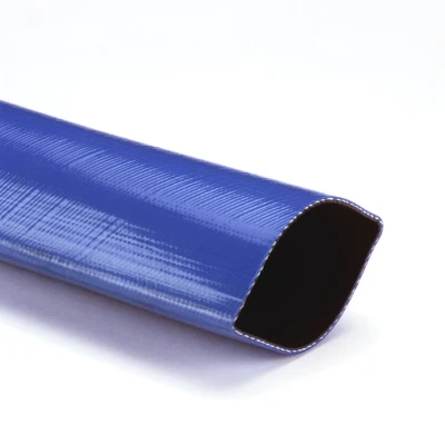Afbeelding van Hydro S Platte Waterslang Light PVC 38 mm 3 bar Blauw 25 meter Slangen en Beregening Installatie