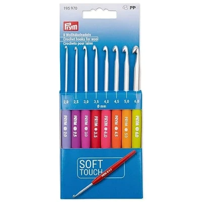 Afbeelding van Prym Soft Grip Haaknaaldenset (2.00 6.00mm) 1 Set
