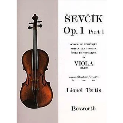 Afbeelding van Sevcik viola studies: school of technique part 1
