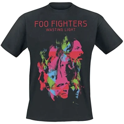 Afbeelding van Foo Fighters Wasting Light Heren T shirt 2XL Zwart