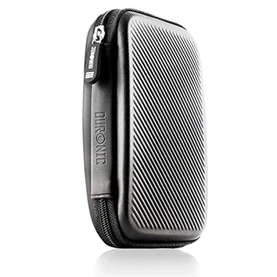 Afbeelding van Duronic HDC2 GY Harde Schijf Hoes Klein Grijs Draagbare EVA houder voor Externe &amp; Kabels Lichtgewicht Bescherming Etui Beschermtas SSD HDD Reistas Mobiele Opslag
