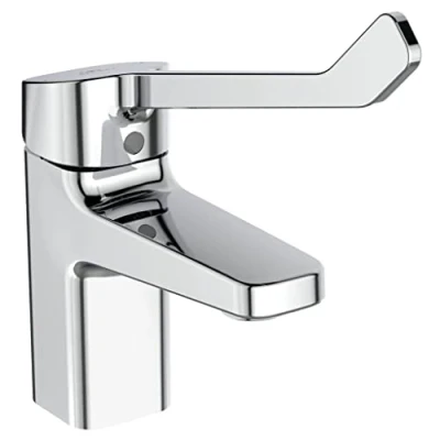 Afbeelding van Ideal standard ceraplan wastafelmengkraan met waste chroom bd218aa